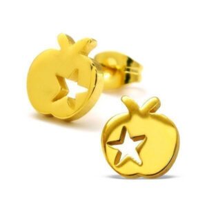 ABSOLUT4U Guld Äpple korvakorut