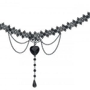 Blackheart Black Diamond Choker Kaulakoru