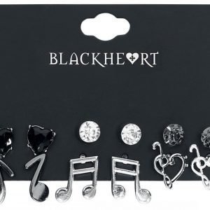 Blackheart Clefs & Music Korvanappisetti