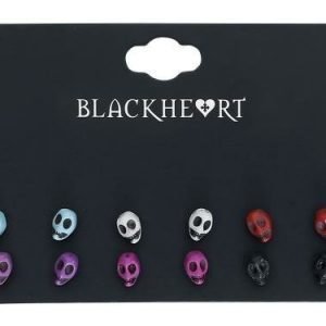 Blackheart Skulls Korvanappi