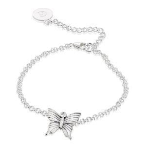 Carolina Gynning Butterfly Rannekoru Sterling Silver