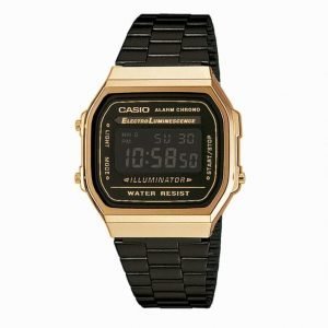 Casio A168WEGB-1BEF Kello Musta