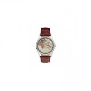 Chpo Vintage World Kello Silver/Brown