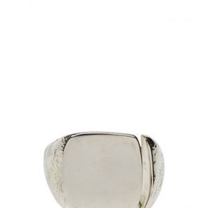 Cornelia Webb Molded Signet Ring Square Small Classic sormus