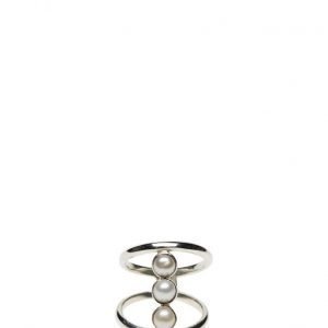 Cornelia Webb Refined Pearl Double Ring Classic sormus