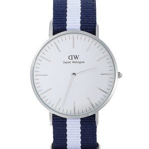 Daniel Wellington Glasgow Silver kello 40 mm