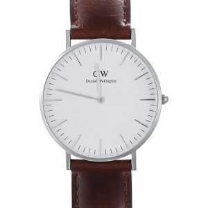 Daniel Wellington St. Mawes Silver rannekello 36 mm