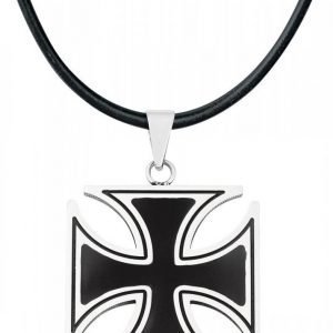 Etnox Hard And Heavy Black Iron Cross Riipus