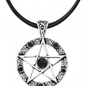 Etnox Magic And Mystic Black Pentagram Riipus