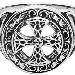 Etnox Magic And Mystic Silver Celtic Cross Sormus