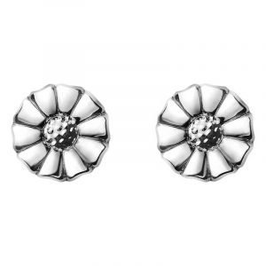 Georg Jensen Daisy Korvakorut Hopea 7 Mm