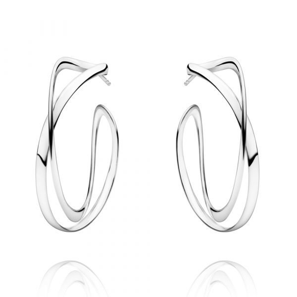 Georg Jensen Infinity Hopea Korvakoru Ø 36 Mm