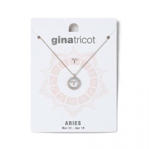 Gina Tricot Aries Horoscope Shell Necklace Kaulakoru