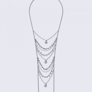 Gina Tricot Bead Ladder Necklace Kaulakoru