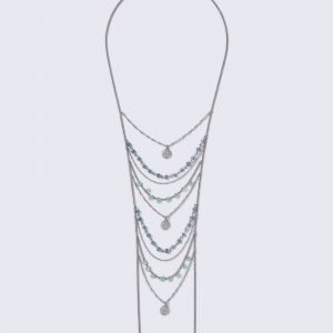 Gina Tricot Bead Ladder Necklace Kaulakoru