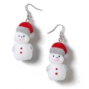 Gina Tricot Christmas Snowman Earrings Korvakorut