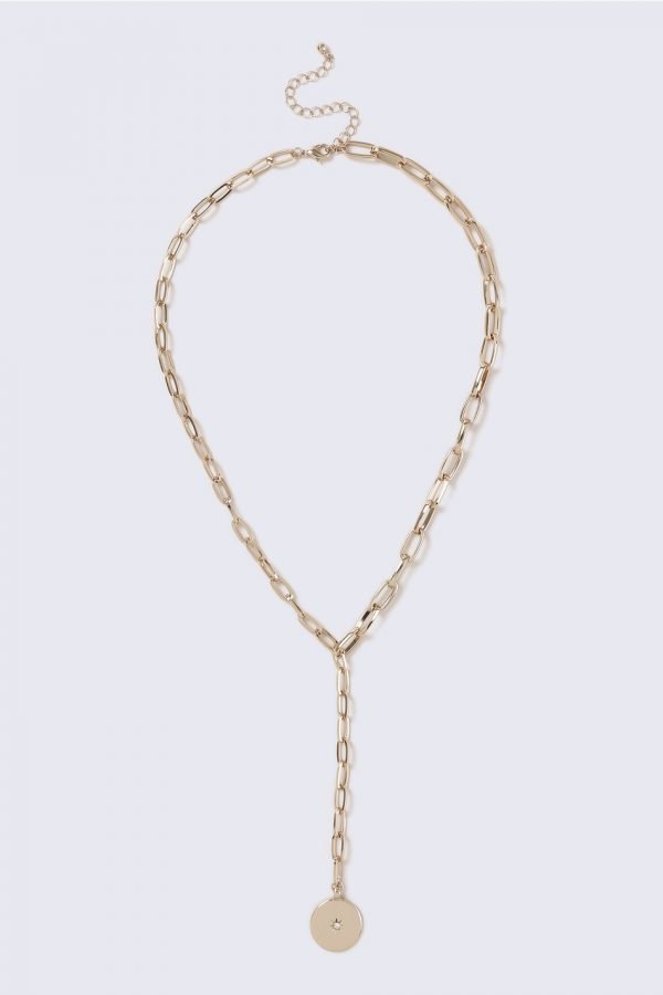 Gina Tricot Gold Look Chunky Necklace Kaulakoru