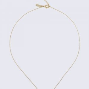 Gina Tricot Gold Look Double Coin Ditsy Necklace Kaulakoru