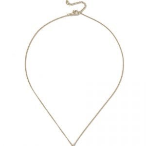 Gina Tricot Gold Look Heart Necklace Kaulakoru