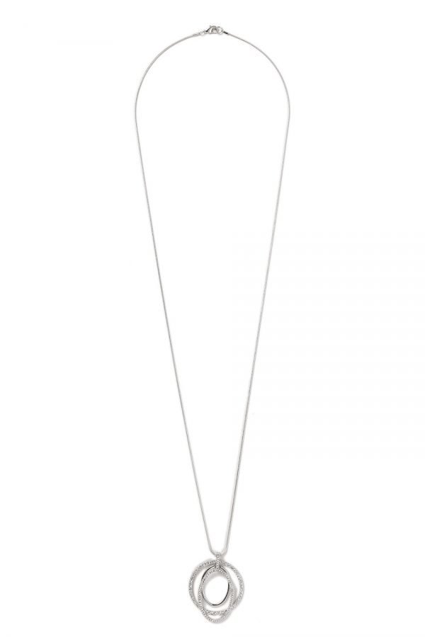 Gina Tricot Gold Look Oversized Pendant Necklace Kaulakoru