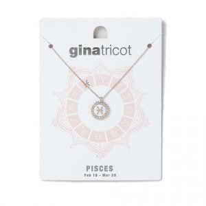 Gina Tricot Pices Horoscope Shell Necklace Kaulakoru