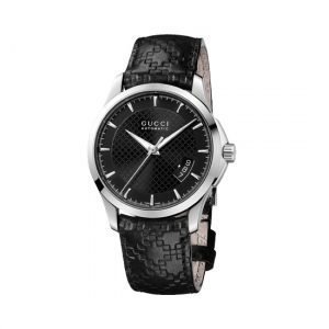 Gucci G Timeless Unisex Kello Auto Musta / Teräs M