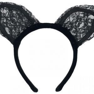 Headband Lace Cat Ears Hiuspanta