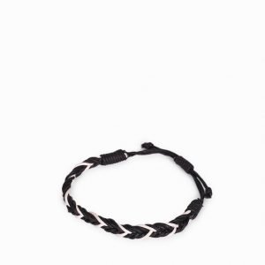 Jack & Jones Jacross Bracelet Rannekoru Musta