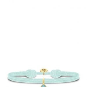 Julie Sandlau Aurora Satin Bracelet Gold/Sky Blue rannekoru