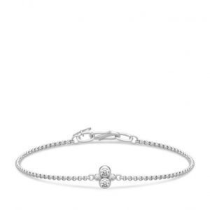 Julie Sandlau Blossom Bracelet Rhodium rannekoru