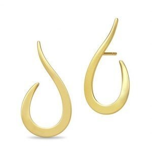 Julie Sandlau Classic Swan Earring Gold korvakorut