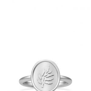 Julie Sandlau Icon Pinky Ring Rhodium sormus