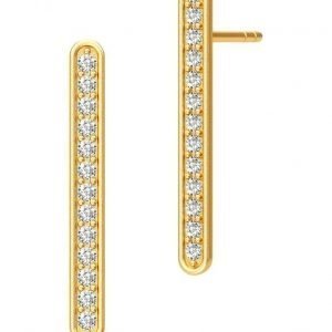 Julie Sandlau Linea Earring Gold korvakorut