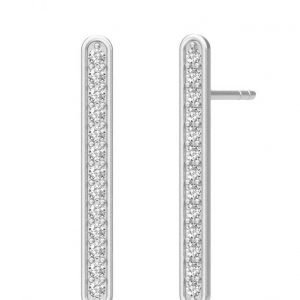 Julie Sandlau Linea Earring Rhodium korvakorut