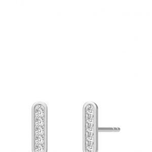 Julie Sandlau Linea Mini Earring Rhodium korvakorut