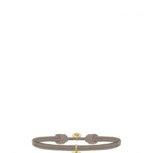 Julie Sandlau Love Satin Bracelet Gold/Sand rannekoru