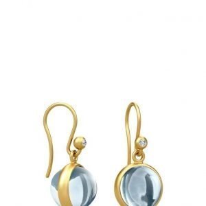 Julie Sandlau Prime Earring Gold/Ice Blue korvakorut