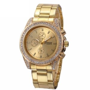 Kello Rhinestone Bling Gold