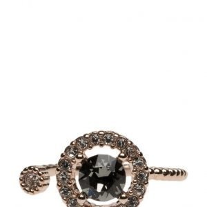 LILY AND ROSE Miranda Ring Black Diamond sormus