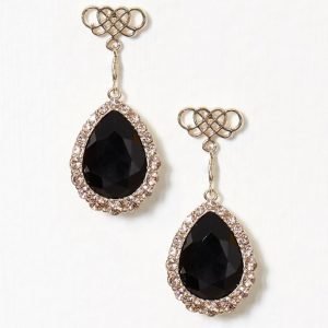 Lily And Rose Miss Scarlett Earrings Korvakorut Jet Black