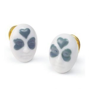 Lladro Earrings Clover Face Korvakorut