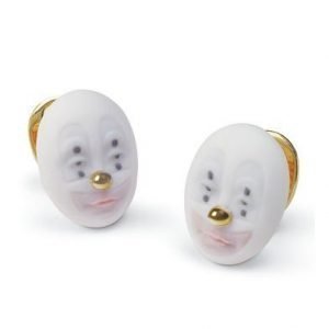 Lladro Earrings Kind Clown Korvakorut