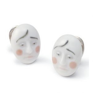 Lladro Earrings Smart Clown Korvakorut