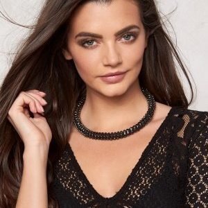 Make Way Polly Necklace Black