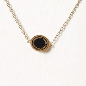 Marc Jacobs Enamel Logo Disc Bracelet Rannekoru Oro