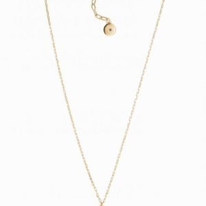 Marc Jacobs Enamel Logo Disc Pendant Kaulakoru Oro