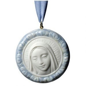 Nao Protective Mary Medaljong Kaulakoru Sininen