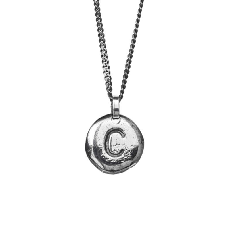 Nic & Friends Coin C Sterling Silver