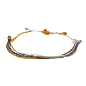 Nic & Friends Ian Bracelet Ecrou/Orange/Navy