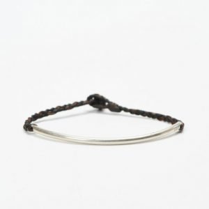 Nic & Friends John Bracelet Black/Dark Brown